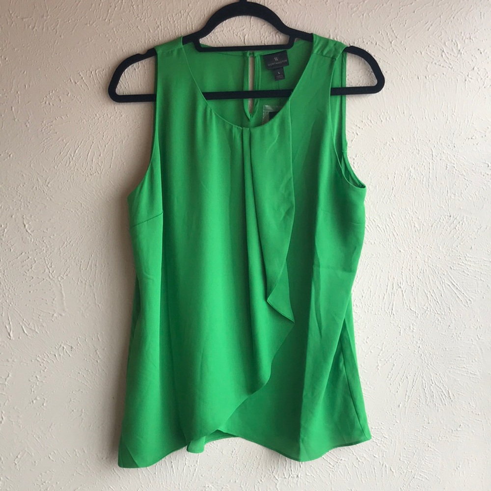 NWT green blouse for work